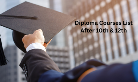Diploma Courses List After 10th and 12th